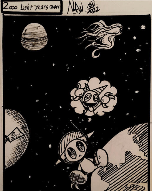 2000 light years away 2000 light years away