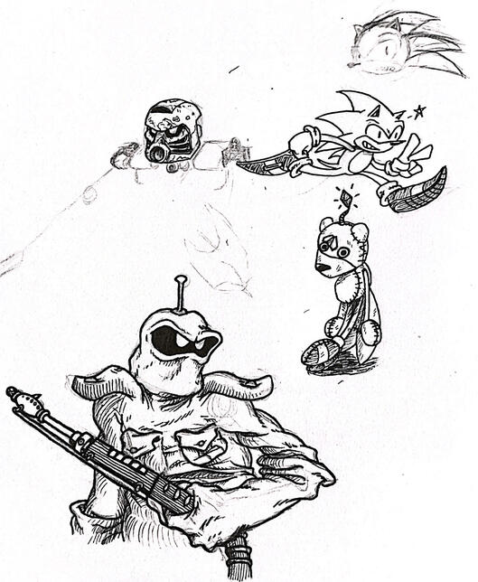 Untitled ink sketches ii Untitled ink sketches ii