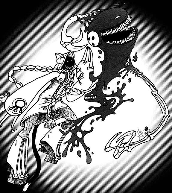 Taokaka vs. Arakune fanart Taokaka vs. Arakune fanart