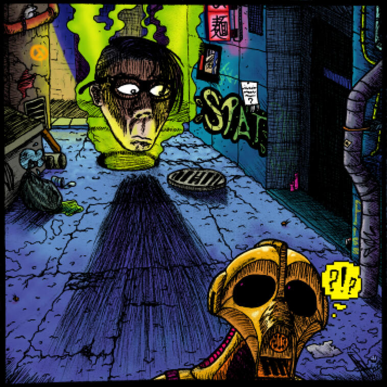 SuCKer (for a sMo0th cRiMInAL) Album art A commissioned piece I did for ADR3-N on Newgrounds